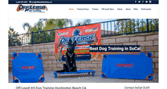 Desktop Screenshot of huntingtonbeachdogtrainer.com